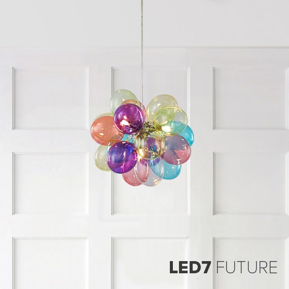 Innerspace - Bubbles Multicolour Chandelier